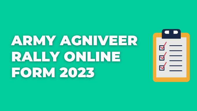 Army Agniveer Rally Online Form 2023 Min