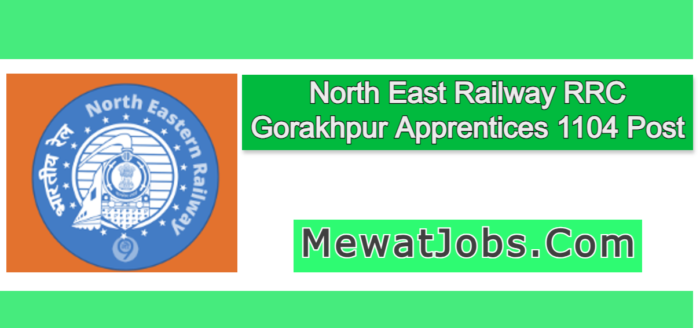 North east railway rrc gorakhpur apprentices 1104 post mewatjobs com